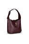 Classic Genuine Leather Women's Shoulder Bag – Azura - Burgundy Color, Suitable for Every Combination