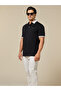The Everyday Essential Onyx Black Cotton Polo Comfort Fit - 4