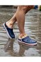 Fully Orthopedic Slippers & Sandals, Navy Blue, Daily Wear for Doctors, Nurses, and Chefs