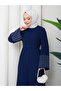 Stone-Embellished Sleeve Abaya Modest Wear Women's Ferace Dress - 3