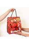 Strawberry elephant soft cuddly plush toy, this stuffed animal toy is a 20cm tall teddy bear, Red - 5