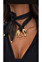 Tulle Tied Panther Necklace - 3