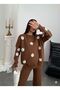 Floral Detail Knitted Set - 2