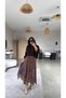Tile Patterned Asymmetrical Skirt - 3