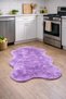 Rabbit Fur Non-Slip Washable Rug - 3