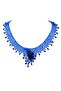 - Hülya 6683 3540 Handmade Crystal Bead Stylish Knitted Necklace Blue - 2