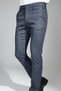 Men's Plaid Lycra Slim Fit Fabric Trousers - 4