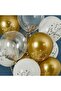 Eid Mubarak 12 Inch Latex Balloon Bundle Party Decorations Pack of 12 - 3