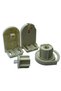 27-Piece Cream Chain Mechanism and Plastic Peg Foot Set - 5
