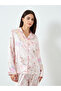 Women Satin Floral Printed Shirt and Pyjama Set - 2