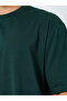 Men Green Graphic Oversized T-Shirt - 4