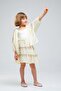 4-8 Years Old Seashell Sugar Girl's 3-Piece Set-Yellow - 8