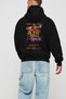 Araba Club Series 24 Back Printed Black Oversize Hooded Sweatshirt Men Women - 3