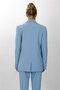 Oversize Single Button Classic Women's Jacket - Sky Blue - 1197100 - 2