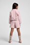 5-9 Years Old Romantic Luna Girl's 3-Piece Set-Pink