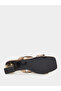 Women Snake Skin Print Mid-Heel Sandals - 6