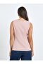 Women Pink Square Neck Waistcoat - 5