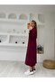 Modal Textured Long-Sleeved Dress - 3