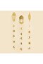 Gold Ramadan Hanging Card Decorations Islamic Home Decor Pack of 3 - 2