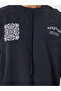 Men Black Boxy Acid Wash Graphic Print T-Shirt - 4