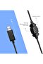 E1000 Gaming Headset, Computer Headphones with Noise Canceling Mic & RGB Light, 7.1 Surround Sound, Compatible with PC, PS4 PS5 Console, Laptop - 2