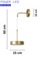 Salkım Modern Design Color White Illuminated - Led Bathroom - Kitchen - Living Room Bedroom Led Wall Sconce - 2
