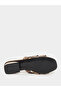 Women Beige Snake Skin Print Block Heel Sandals - 6