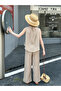 Girls Sleeveless Top and Wide Leg Pants Set - 6