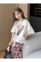 Girls Graphic Print T-Shirt and Wide Leg Pants Set - 2