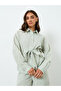 Women Tie-Belt Shirt and Pants Co-Ords - 2