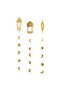 Gold Ramadan Hanging Card Decorations Islamic Home Decor Pack of 3