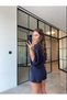 Summer Women's Suit with Button Short Sleeve Shorts - 6