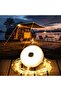 Camping String Lights Outdoor Solar/Rechargeable String Lights with 8 Modes 4 in 1 Portable Camp Lig - 2