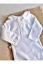 Pink Butterfly Embroidered Snap-On Bodysuit - 100% Cotton - 3