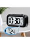 ساعة رقمية بشاشة LCD من دينكس - DX3627 - 5