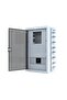 صندوق عدادات 9 فتحات مع فيوزات أحادية/ثلاثية الطور، صندوق عدادات مدمج IP40، 25 × 37.5 × 12.6 سم، بولي 101