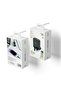شاحن حائط بقوة 43 واط + كابل شحن USB إلى Lightning لأجهزة iPhone - QFXHC75 - 2