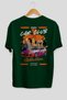 Araba Club Series 29 Back Printed Green Oversize T-Shirt 100% Cotton Men's Women's