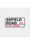 Anfield Road Liverpool Sticker