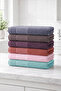 6-Piece Hand and Face Towel Set 50X90 cm Pure Cotton