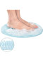 Silicone Bath Massage Pad with Suction Cup, Wall-Adhering Back Scrubber, Foot Brush, Washing Loofah - 3