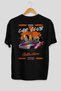 Araba Club Series 36 Back Printed Black Oversize T-Shirt 100% Cotton Men's Women's