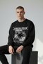 Linkin Park Printed Unisex Oversize 100% Cotton 3 Thread Raster Sweatshirt - 2