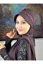قبعة ربيعية مزينة بحجر مربع أبيض - 3