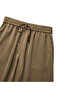 Wide Leg Fit Satin Pants - 4