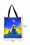 The Little Prince and the Fox Themed Bag Set - Starry Sky Design 2-Piece Combination - 2