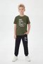Boy's 3-Piece Top and Bottom Set – Seasonal Casual Combination - 4