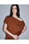Asymmetric sleeve T-shirt - 2