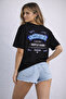Unstoppabie Basic T-Shirt with Front and Back Print Detail