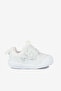 Monny Printed Baby Girl White Sneaker